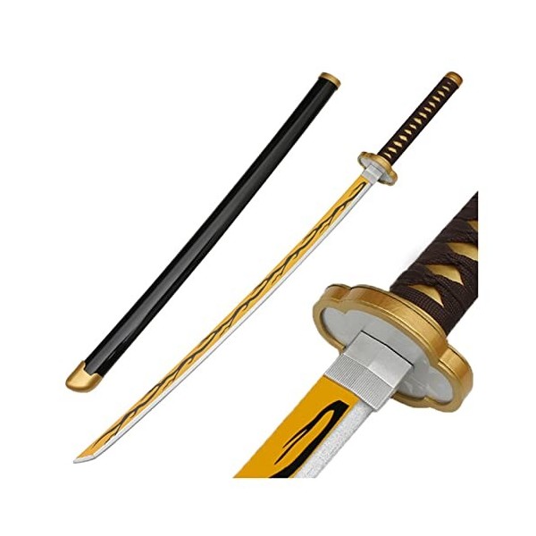 Uvency Démon Slayer Cosplay Katana Cos Samouraï Épée Décoratif Arme Jouets Prop Arme Modèle Lame Anime Amoureux Halloween Fêt