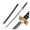 Uvency Démon Slayer Cosplay Katana Cos Samouraï Épée Décoratif Arme Jouets Prop Arme Modèle Lame Anime Amoureux Halloween Fêt