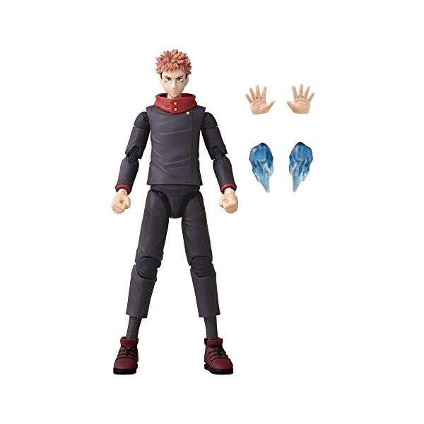 Bandai - Anime Heroes - Jujutsu Kaisen - Figurine Anime Heroes 17 cm - Itadori Yuji - 36981 Multicolore