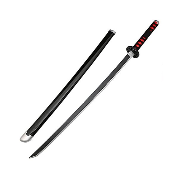 CClz Couteau Arme À Épée En Bois En Bois En Bois Épée En Bois, Accessoire DArme À Lame Katanas, Lame de Tueurs, Anime Cospla