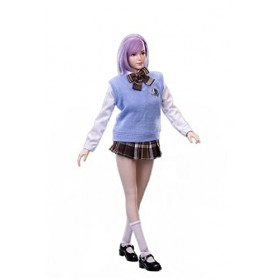 Cdtoys CD030 Échelle 1/6 Accessoires pour femme Vêtements Tricot Costume étudiant pour figurine de collection C de 30,5 cm