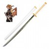KAXO Épée de Samouraï En Mousse Pu Japonais Katana Arme Jouet Lame de Tueur de Démons Pour Les Amoureux de LAnime, Jouets D