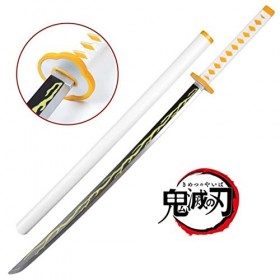 KAXO Épée de Samouraï En Mousse Pu Japonais Katana Arme Jouet Lame de Tueur de Démons Pour Les Amoureux de LAnime, Jouets D