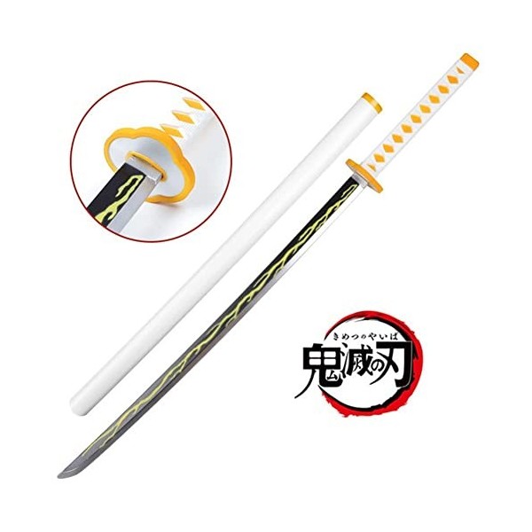 KAXO Épée de Samouraï En Mousse Pu Japonais Katana Arme Jouet Lame de Tueur de Démons Pour Les Amoureux de LAnime, Jouets D