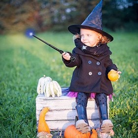 ZEELYDE 24 Pièces éclairer Les Baguettes Magiques de LAssistant Son éclairant Jouet pour Enfants Filles Garçons Fête Cosplay