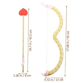 ibasenice 8 Ensembles Arc De Cupidon Et Fournitures De Fête De Mariage Décorations Accessoires De Saint Valentin Accessoires 