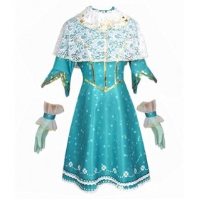 Game Identity - Tenue de docteur Emily Dyer - Élégante robe Lolita pour les fans de jeux danimation - Vert - XL