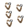 Mikinona 12 Pcs Thème Costume De Noël Cosplay Beau Loup Queue Pliable Oreille Broches Épingles Renard Halloween Mignon Access