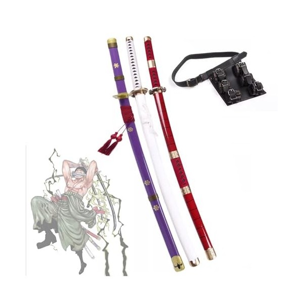 Épée Chinoise En Bambou 107,5 Cm - Bokken Fait Main Avec Fourreau - Pour Décoration, Cosplay, Entraînement - 8