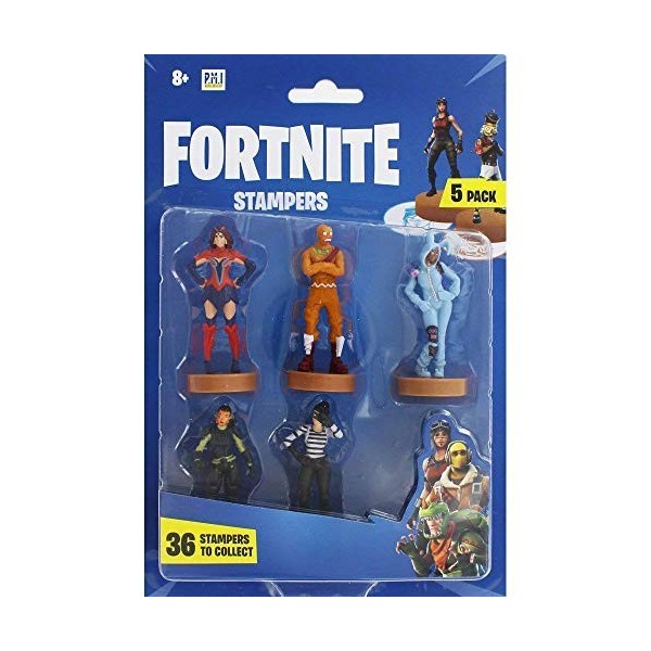 Lot de 5 figurines fortnite uniques, jouets avec accessoire d'arme, tête de  mort, bâton de poisson, point noir - AliExpress