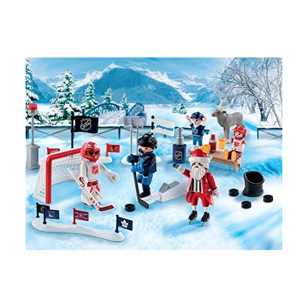 Playmobil 9017 Hockey sur glace Calendrier de lAvent