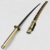 Épée De Samouraï en Bambou Katana Épée Anime Cosplay Accessoires Épée en Bois Katana Formation Épée pour Jeu De Rôle Et Colle