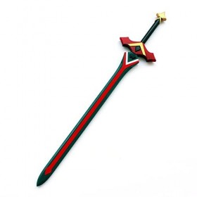 WOLWES Genshin Impact Épée Cosplay Arme Prop, Épée Anime Épée De Samouraï Epée Ninja pour Décoratif Cosplay
