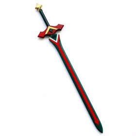 WOLWES Genshin Impact Épée Cosplay Arme Prop, Épée Anime Épée De Samouraï Epée Ninja pour Décoratif Cosplay