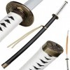 KingWey Devil May Cry Anime Katana,Vergil Yamato,épée de samouraï Japonais,Accessoires en Bois Cosplay Anime,épées Faites à l