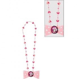 Collier nœud | Disney © Collection Minnie Mouse Happy Helpers | Accessoire de fête