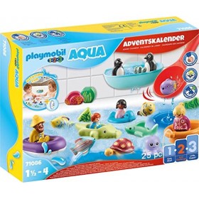 PLAYMOBIL® 71086 1.2.3 Aqua Calendrier de lAvent Bath Fun