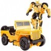 BSTCAR Transformers Jouet Transformers Figurines Bumblebee Transformers Series Jouet de déformation pour voiture Robot Transf