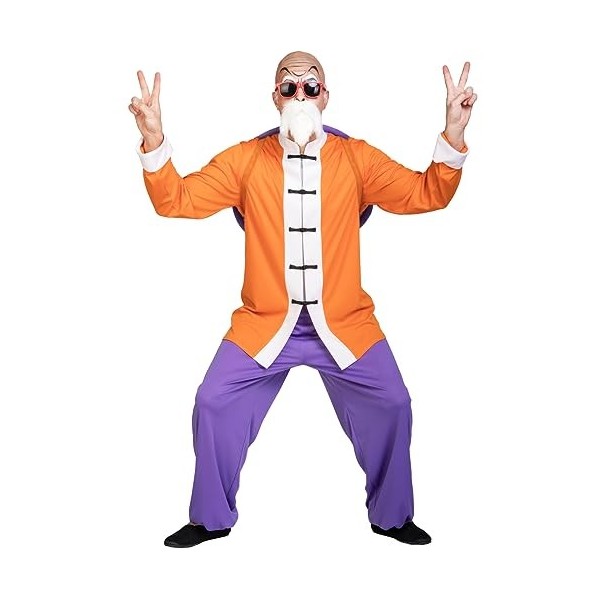 Funidelia | Déguisement Tortue Géniale Dragon Ball pour homme Manga, Saiyan, Dessins Animés - Déguisement pour Adultes et acc