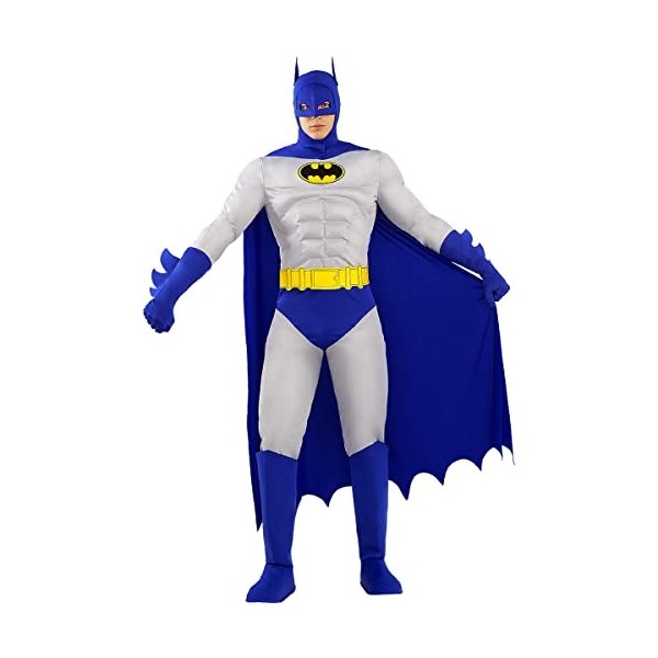 Funidelia | Déguisement Batman - The Brave & Bold pour homme The Dark Knight, Super héros, DC Comics - Déguisement pour Adult