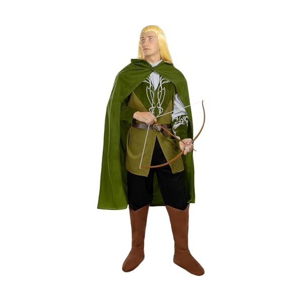 Funidelia | Déguisement Legolas - Le Seigneur des Anneaux pour homme Lord of the Rings - Déguisement pour Adultes et accessoi