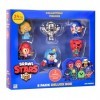 Brawl Stars P.M.I Lot de 8 Figurines de Collection – Comprend 2 Personnages cachés rares S1 aléatoire BRW2070 