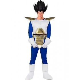 Funidelia | Déguisement Vegeta Dragon Ball pour homme Manga, Saiyan, Dessins Animés - Déguisement pour Adultes et accessoires