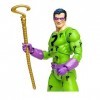 McFarlane DC Multiverse The Riddler Figurine daction de 17,8 cm – Collection Ultra articulée avec Mains alternatives et Cann