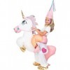 Funidelia | Déguisement portemoi licorne gonflable pour fille et garçon Originaux & Amusants - Déguisement pour enfant et acc