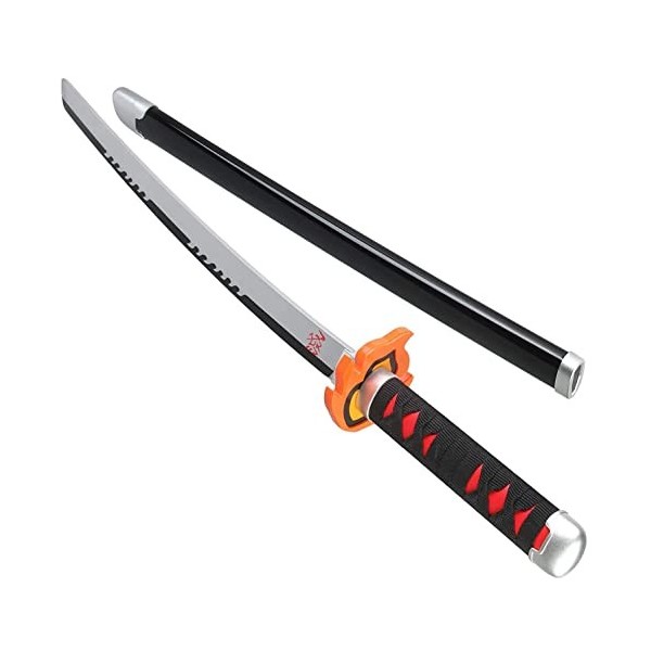 Kimimara Épée Demon Slayer - Katana en bambou - Accessoire pour cosplay - Kochou Shinobu - Taille enfant