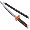 Kimimara Épée Demon Slayer - Katana en bambou - Accessoire pour cosplay - Kochou Shinobu - Taille enfant