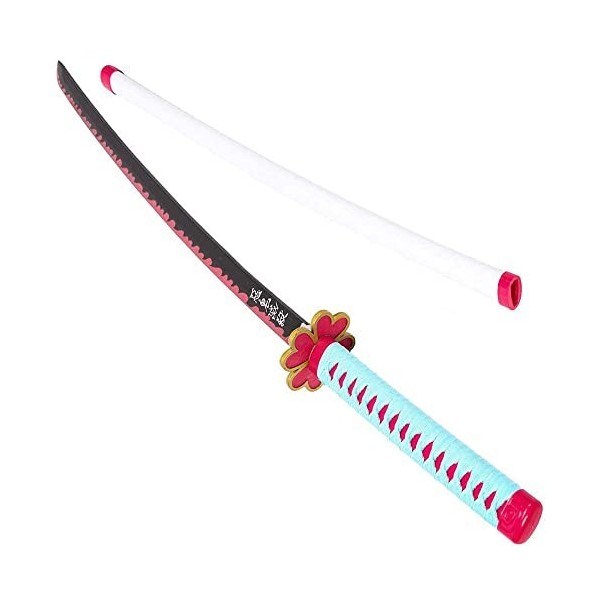 Kimimara Épée Demon Slayer - Katana en bambou - Accessoire pour cosplay - Kochou Shinobu - Taille enfant