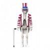 Super7 Grateful Dead Uncle Sam Squelette – Figurine de réaction 9,5 cm