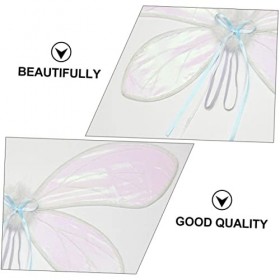 VILLCASE 6 Pcs Ailes De Papillon Colorées Ailes De Princesse Ailes De Filles Ailes De Fée Costume De Papillon Ailes De Licorn