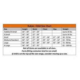 Rubies Vampire - Halloween - Costume de déguisement pour Enfants - Moyen - 132cm