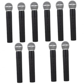 Abaodam 10 Pièces Accessoires De Microphone Microphones sans Fil Jouets pour Tout-Petits Jouet De Téléphone Enfants Chantant 