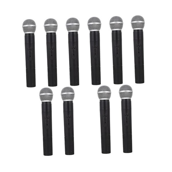 Abaodam 10 Pièces Accessoires De Microphone Microphones sans Fil Jouets pour Tout-Petits Jouet De Téléphone Enfants Chantant 