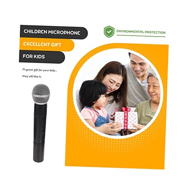 Abaodam 10 Pièces Accessoires De Microphone Microphones sans Fil Jouets pour Tout-Petits Jouet De Téléphone Enfants Chantant 