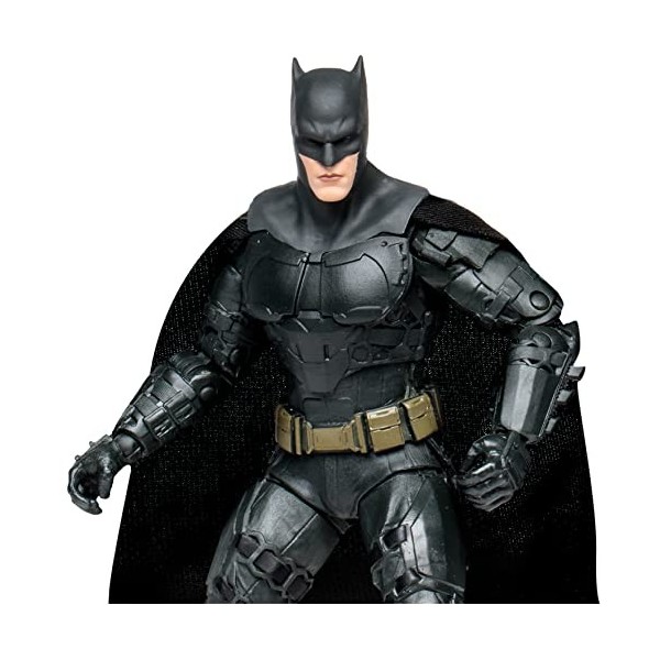 McFarlane Toys - DC - The Flash Movie - Batman Ben Affleck 18 cm - Figurine de Collection & Accessoires - Personnages de Co