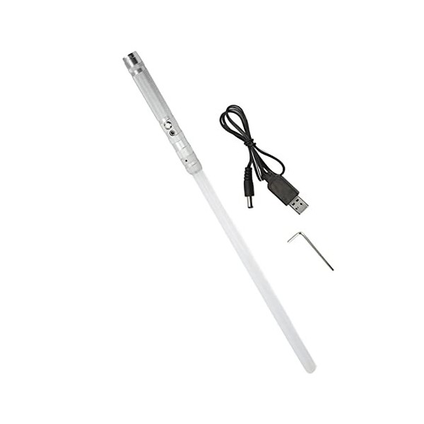 Épée lumineuse de duel, sabre lumineux 7 couleurs interchangeables, ensemble dépées lumineuses avec son sensible au mouvemen