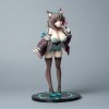 Objets de table statiques, figurine, série Beautiful Girl, fille oreille de chat en chocolat, environ 26 cm de haut, personna