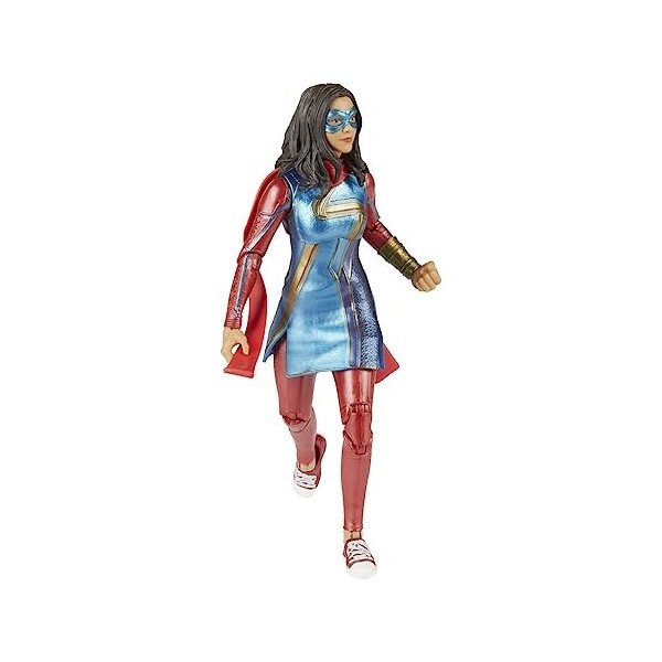 Marvel Hasbro Legends Series, Figurine Ms. de 15 cm de la série MCU Disney+ Ms. 2 Accessoires, 1 pièce Build-a-Figure F3857
