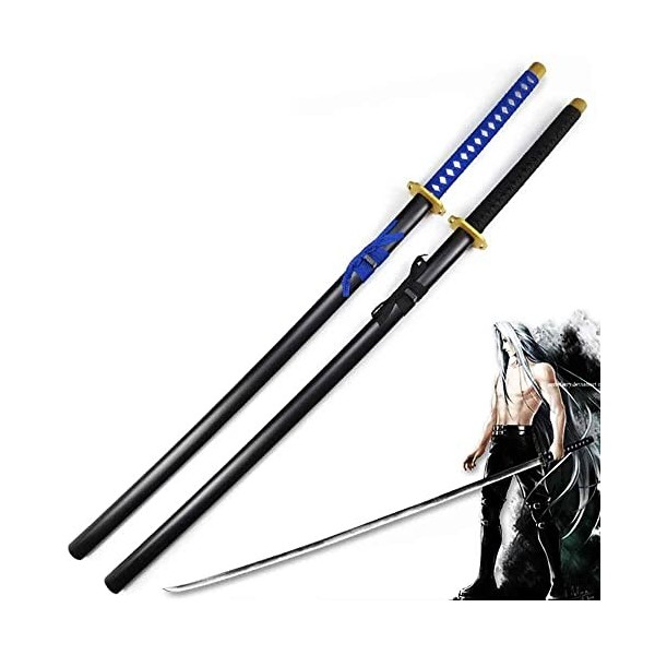 YYHH Épée dAnime Épée Katana, Épée Cosplay Samurai Swords, ModèLe DArme Accessoire, Épée De Tueur De Démons pour Arme Décor