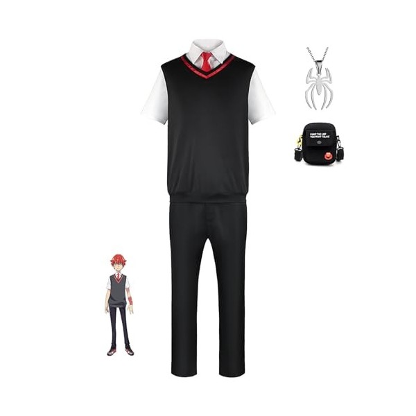 Anime SSSS.GRIDMAN Hibiki Yuta Cosplay Vêtements Avec Collier et Sac Cadeau pour Les Amateurs De Manga Habillage De Fête De C