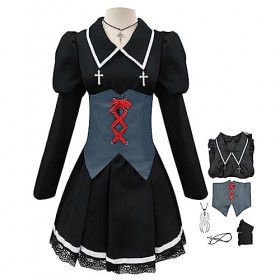 JOHLCR Anime Shugo Chara Cosplay Vêtements Uniforme Avec Collier Mascarade Danse Soirée Costumes Personnage Danime Tsukiyomi