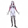 VVlight Gwen Spiderman Costume Filles Femmes Combinaison Super-héros Impression 3D Déguisement Vêtements Pour Fête Halloween 