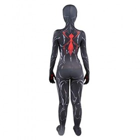 MODRYER Femme Spiderman Costume de déguisement Venom Black Widow Cosplay Jumpsuit Halloween Party Scarlett Johnson Superhero 