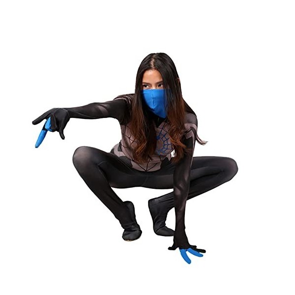 Westion Femme Veuve Noire Body Fille Spiderman Cosplay Costume Adultes Héros Festif Déguisement Combinaison Ados Noël Carnava