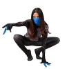 Westion Femme Veuve Noire Body Fille Spiderman Cosplay Costume Adultes Héros Festif Déguisement Combinaison Ados Noël Carnava