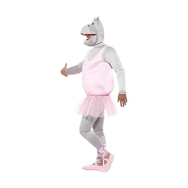 NET TOYS Costume dhippopotame Danseuse étoile déguisement Ballerine Tenue dhippo en Tutu Enterrement de Vie de garçon Anima